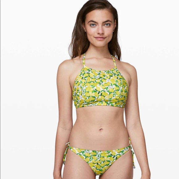 NWOT Lululemon See The Sea Swim Top 6